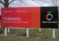 Image for Welcome to Turangi.  Central Plateau. New Zealand.