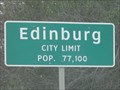 Image for Edinburg TX - Pop. 77,100