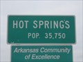 Image for Hot Springs, AR - Population 35, 750