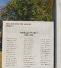 Image for World War I - Dickson County Veterans Memorial ~ Charlotte, TN