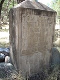 Image for CCC Grave Marker – Chiricahua Mtns, AZ