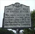 Image for First Kraft Pulp in United States, Marker E-81