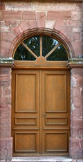 Image for Doorway of Kreuzerhöhungskirche in Fontaine - Franche-Comté / France