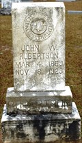 Image for John W Robertson - Atioch Cemetery - Winston County, Mississippi