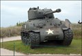 Image for US Sherman M4 Tank at Utah Beach Museum in La Madeleine (Normandy, France)