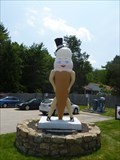 Image for Ice Cream Lady Statue - Douglas, MA