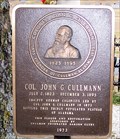 Image for Col. John G. Cullmann - Cullman, AL