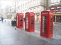 Image for Edinburgh, Royal Mile. United Kingdom - triple boxes
