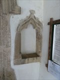 Image for Holy Water Stoup - All Saints - Drinkstone, Suffolk