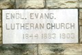 Image for 1844 /1883 /1903 - English Lutheran Church - Zelienople, Pennsylvania