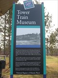 Image for Tower Train Museum Historical Marker – Tower, MN