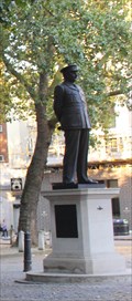 Image for Sir Arthur "Bomber" Harris -- St Clement Danes, Westminster, London, UK