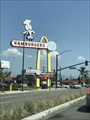 Image for McDonald's Drive-in Restaurant and Sign - Downey, CA