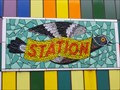 Image for Station Mosaic - Underpass  Steps - Newport, Gwent, Wales.