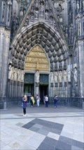 Image for Doorways at Cologne Cathedral, Cologne, North Rhine-Westphalia, Germany
