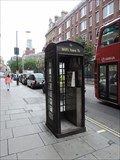 Image for Black Telephone Box - Charing Cross Road, London, UK