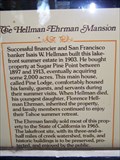 Image for Hellman-Ehrman Mansion, Lake Tahoe, California