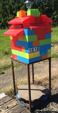 Image for Giant Lego mailbox - Coroglen, New Zealand