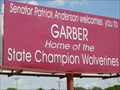 Image for Senator Anderson's Welcome - Garber, OK