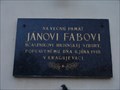 Image for Jan Fabo Memorial Table -  Trencin-Kubra, Slovakia