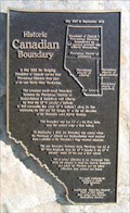 Image for Historic Canadian Boundary