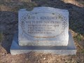 Image for 101 - Mary Montgomery - Coker Cemetery - Bulcher, TX