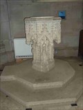 Image for Stone Font, St. Leonard's, Charlecote, Warwickshire, England