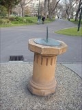 Image for Flagstaff Gardens Sundial,  Melbourne, Vic, Australia
