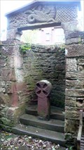Image for Cross under Dragon Stone, St Bees Priory Church, Cumbria
