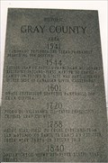 Image for Historic Grey County - 1541 to 1902 - Pampa, TX