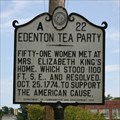 Image for Edenton Tea Party, Marker A-22
