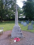 Image for Combined WWI/WWII stone cross, St Leonard - Catworth, Cambridgeshire