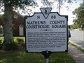 Image for MATHEWS COUNTY COURTHOUSE SQUARE