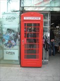 Image for Red Telephone box - London Eye - London