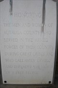 Image for Autauga County Veterans Memorial