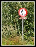 Image for "No Peeing" sign - Libina, Czech Republic