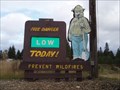 Image for Smokey Bear - Northern Lakes Fire - Rathdrum, ID