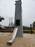 Image for Transformatortårn på legeplads - Transformer sub-station tower at playground , Energimuseet Tange - Denmark