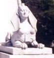 Image for Sphinx Statues at the Mausoleum of Frank Winfield Woolworth - Bronx NY