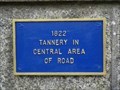 Image for Tannery Plaque - West Street, Okehampton, Devon, UK