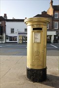 Image for Gold Post Box - Henley Rowers