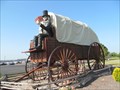 Image for Lincoln on a Covered Wagon - Lincoln, IL