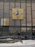 Image for Clock on railway station Havirov, Czech Republic
