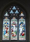 Image for Stained Glass, St Peter’s Church, Holwell, Herts, UK