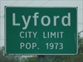 Image for Lyford TX - Pop. 1973