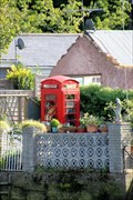 Image for Red Telephone Box - Eel Pie Island, Twickenham, UK