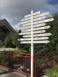 Image for Tourist Direction and Distance Arrows - Namsskogan, Norway