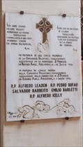 Image for En memoria de 5 palotinos asesinados en Argentina - Iglesia de San Silvestre - Roma, Italia