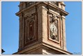 Image for Clock on the Bell Tower of Basilica of Saint Stefano Maggiore, Milan, Italy