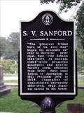 Image for S. V. Sanford  - old Marietta Cemetery in Marietta, Cobb Co., GA